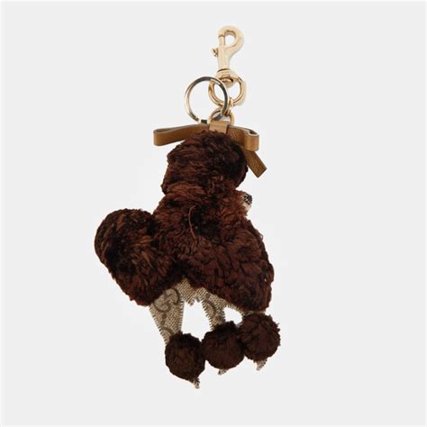 gucci poodle bag charm|Gucci gg emblem bag.